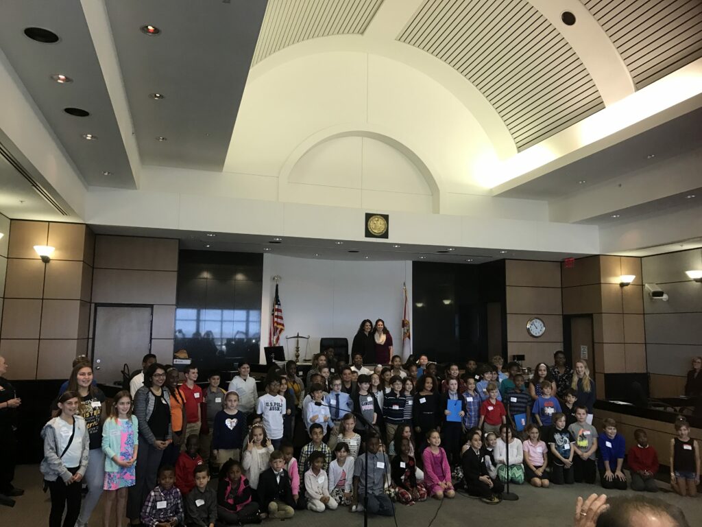 “Take Your Child to Work Day” at the Palm Beach County Courthouse